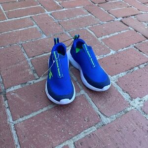 Reebok Kids Blue Slip-On Shoes